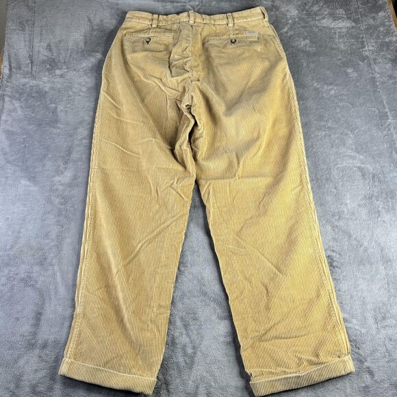 Daniel Cremieux Pants Mens 35x32 Corduroy Pleated Front Classic (32x32) Trousers - Picture 10 of 11